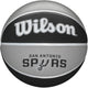 Wilson, NBA-Team-Tribut, San Antonio spurt Basketball-Silber 7