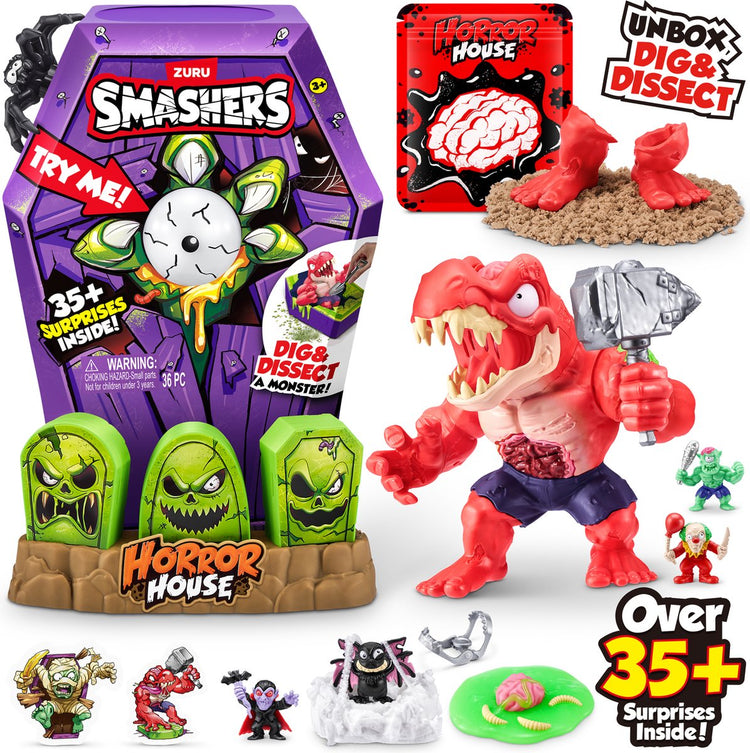 Zuru Smashers Smashers Horror House Große Serie 1 – Dino von Zuru