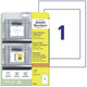 Avery Zweckform Positionierungsetikett, vorgedruckt, 220 x 160 mm, 5 Blatt, 1 Etikett pro Blatt, 3 Sprachen