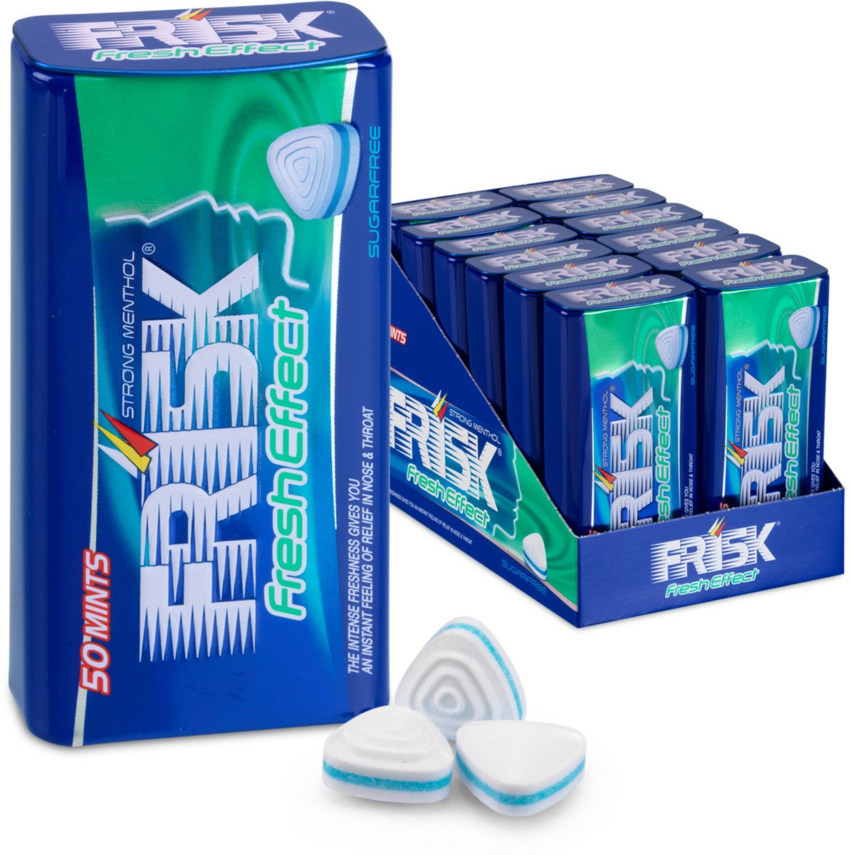 Frisk Fresh Effect Strong Menthol – Fresh Maker – Zuckerfrei – 1x12 Stück