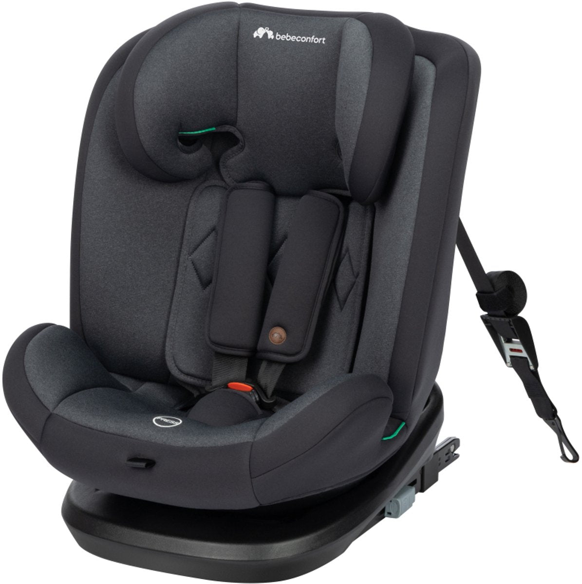 Bebeconfort everfix i-size – Autositz – schwarz getönt – ab der Geburt bis ca. 10 12 Jahre alt