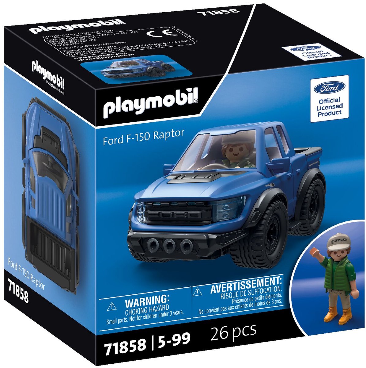Playmobil-Sammlerautos: Ford F-150 Raptor – 71858