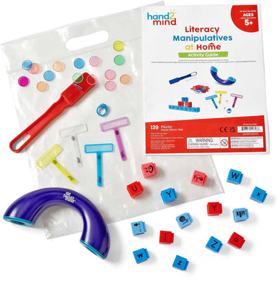 Lernressourcen, Lernspielzeug – Alphabetisierungsmanipulative zu Hause, Kit – Sprachspiel. - 3+