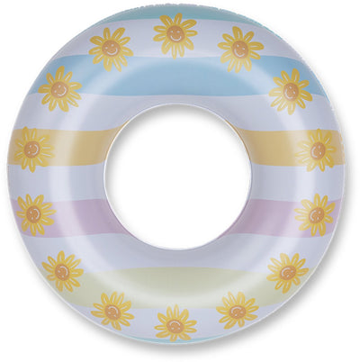 Swim Essentials Strandpalmen – Schwimmbad – ø55 cm – mehrfarbig – Regenbogenblumen – Kind