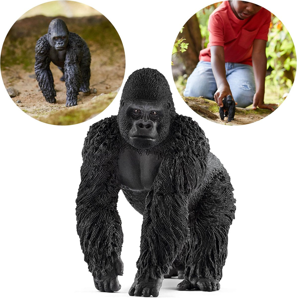 Schleich Safari - Gorilla, Männchen 14770