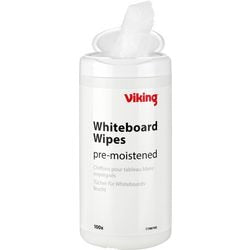 Feuchte Whiteboard-Tücher Viking 100 Stück