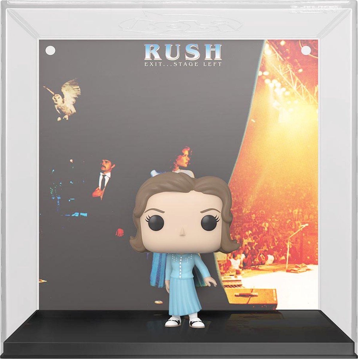 Funko Rush – Pop! Alben verlassen die Bühne links. 9 cm große Sammlerfigur – mehrfarbig