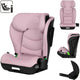 Lionelo Neal i-size – Autositz 100–150 cm – ISOFIX oder Autosicherheitsgurt – verstellbare Kopfstütze (10 Positionen) – neigbare Rückenlehne (4 Positionen) – Seitenaufprallschutz – Getränkehalter – EPP-EPS-Schaum – abnehmbarer Bezug – bequem, universell
