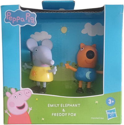 Hasbro Peppa Wutz Freunde Emily Elefant Freddy Fuchs