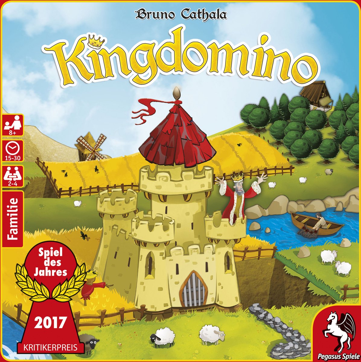 Blau orange Kingdomino SDJ 2017