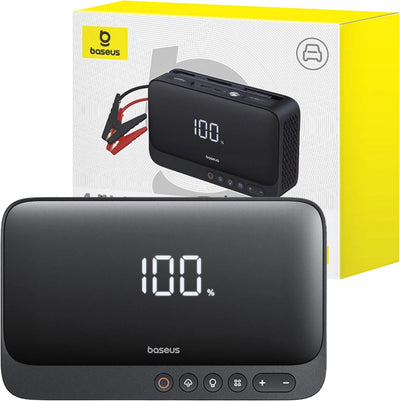 Baseus Super Energy-Serie – Starthilfe – 600 A – 6000 mAh Kompressor – Schwarz