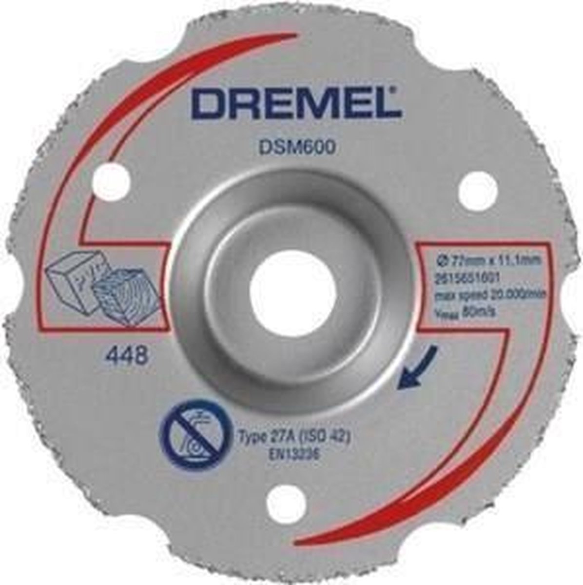 Dremel dsm540 2615s540jb Diamanttrennscheibe 77 mm 1 Stück(e) Fliesen, Ziegel, Marmor, Porzellan, Keramik