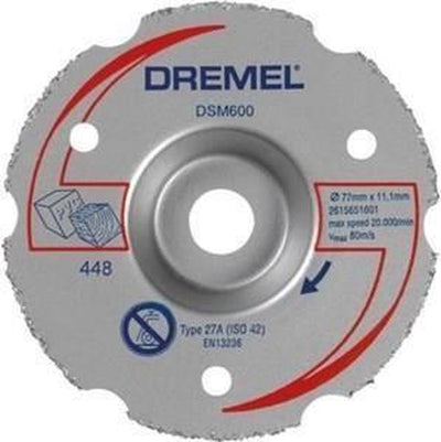 Dremel dsm540 2615s540jb Diamanttrennscheibe 77 mm 1 Stück(e) Fliesen, Ziegel, Marmor, Porzellan, Keramik