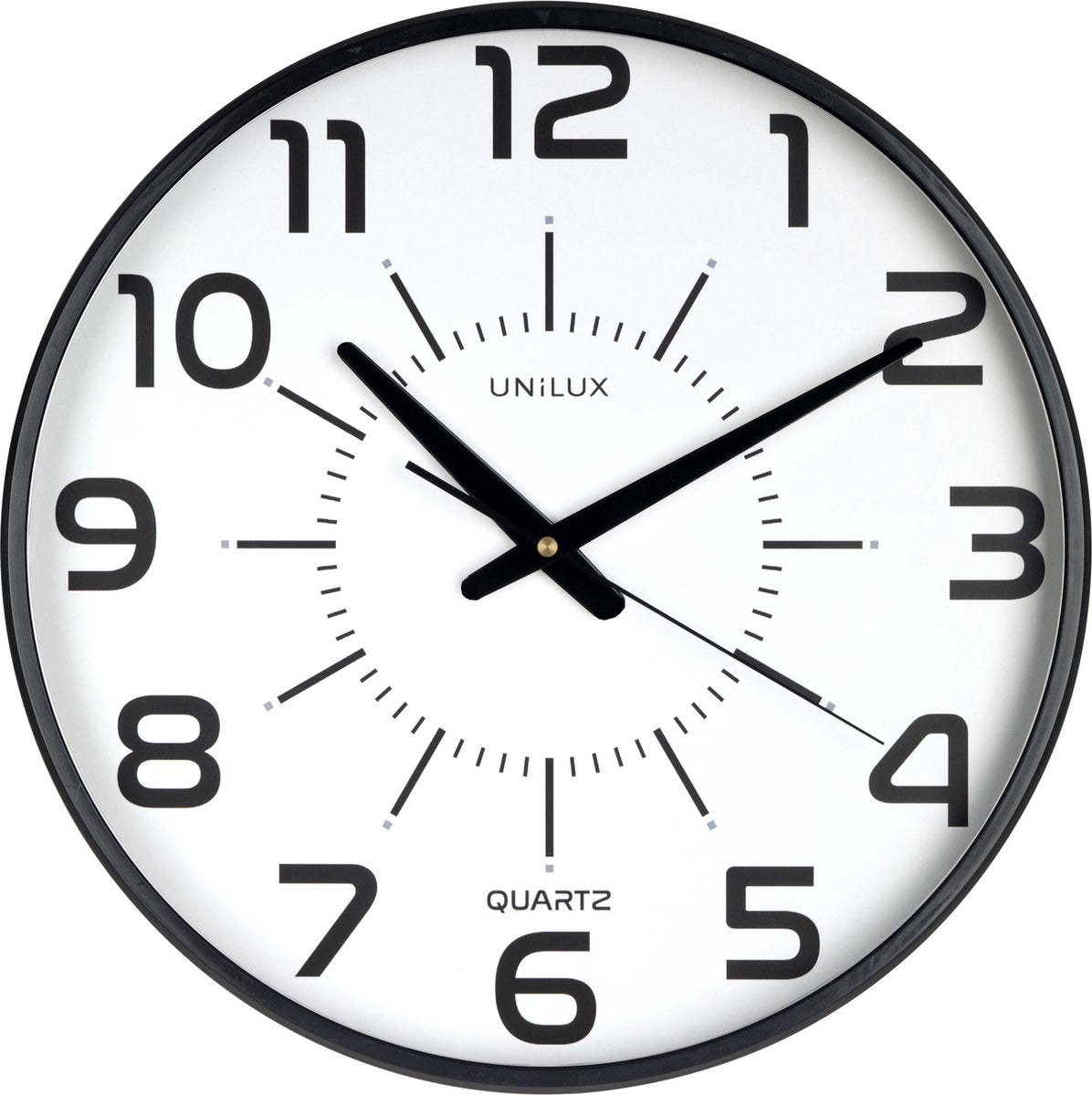 Unilux Pop Maxi-Uhr – Schwarz