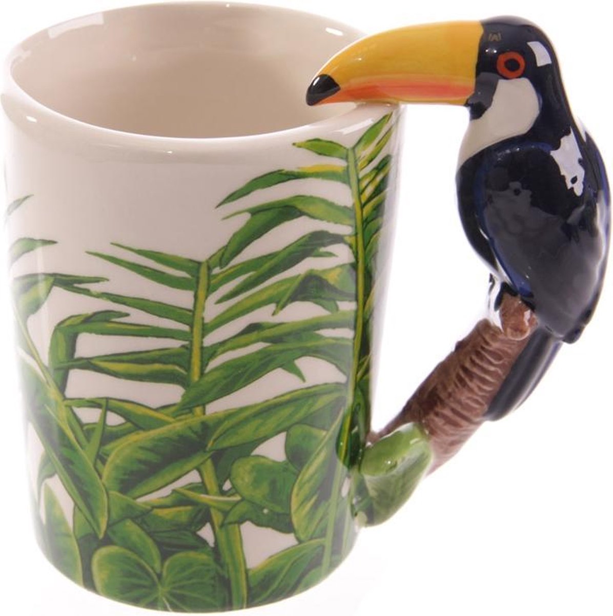 TOUCAN - Foreded Griff Keramikbecher