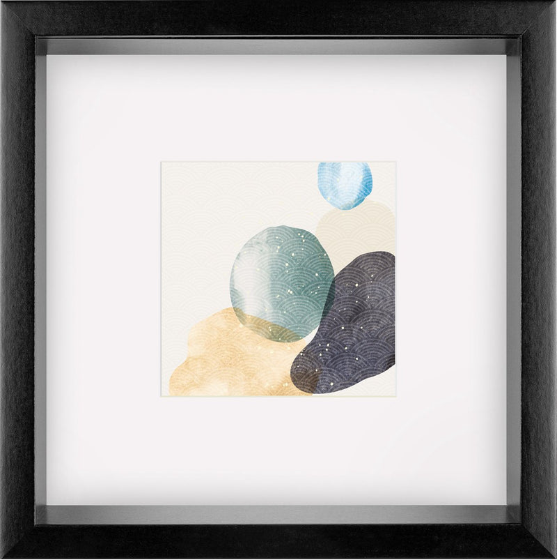 Walther-Form - 3D-FSC-Holzrahmen - Fotogröße 25x25 cm - Kunstglas - Schwarz