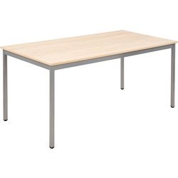 Tisch sodematub ft168rect-6515 Ahorn Silber