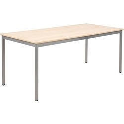 Tisch sodematub ft188rect-6515 Ahorn Silber