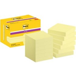 Super-Haftnotizen Post-it 622-12sscy-eu 47,6 x 47,6 mm einfarbig gelb