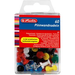 Herlitz Reißzwecken 8770406 Kunststoff, Metall Farbsortiment