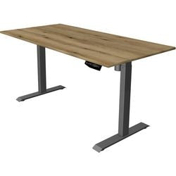 Kerkmann Sitz-Steh-Schreibtisch 10181555 move 1 anthrazit; Eiche