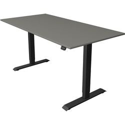 Kerkmann Sitz-Steh-Schreibtisch 10181612 move 1 anthrazit; Silber