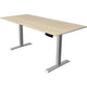 Kerkmann Sitz-Steh-Schreibtisch 10227750 move 1 Ahorn; Silber