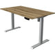 Kerkmann Sitz-Steh-Schreibtisch 10229655 move 1 Eiche; Silber