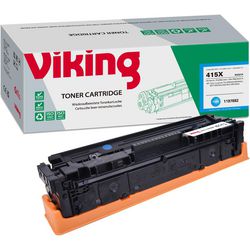 Kompatible Tonerkartusche Viking HP 415x W2031x Cyan
