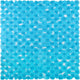 Differnz Lapis Antirutsch-Duscheinlegematte 54x54cm blau transparent