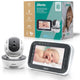 Alecto dvm200m – Babyphone mit Kamera – ferngesteuert, weiß