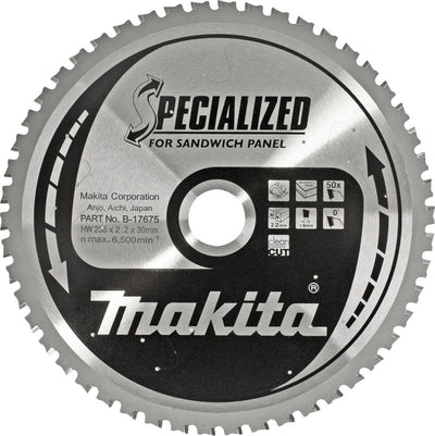 Makita B-17697 Spezial-Kreissägeblatt – 355 x 30 x 80 t – Sandwichplatten