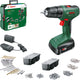 Bosch easydrill 18v-40 – Akku-Bohrschrauber – inklusive 1x 18V (1,5 Ah) Akku – Ladegerät – 241-teiliges Zubehörset