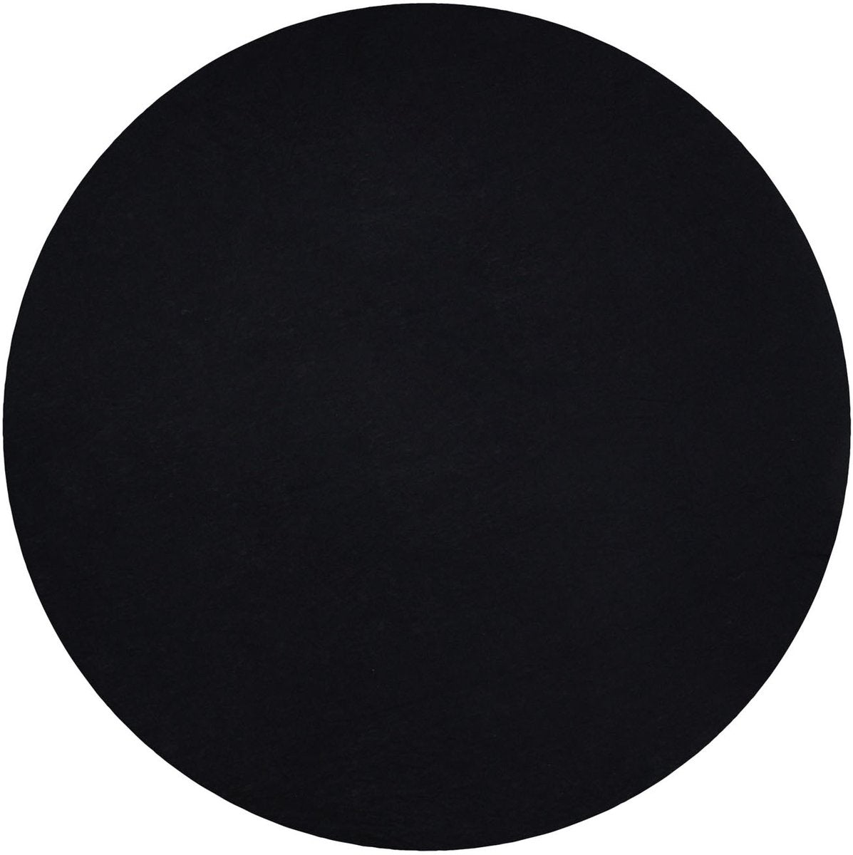Jollein Baby-Spannbettlaken, Laufgitter-Matratze, Jersey – ø95 cm – Schwarz