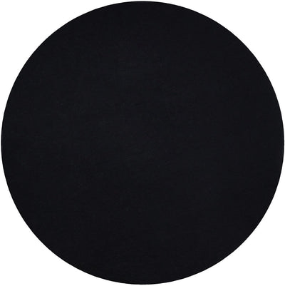 Jollein Baby-Spannbettlaken, Laufgitter-Matratze, Jersey – ø95 cm – Schwarz