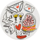 Blondes Amsterdam, Sonderangebote. Liebe: Petit Four 12 cm Bisous