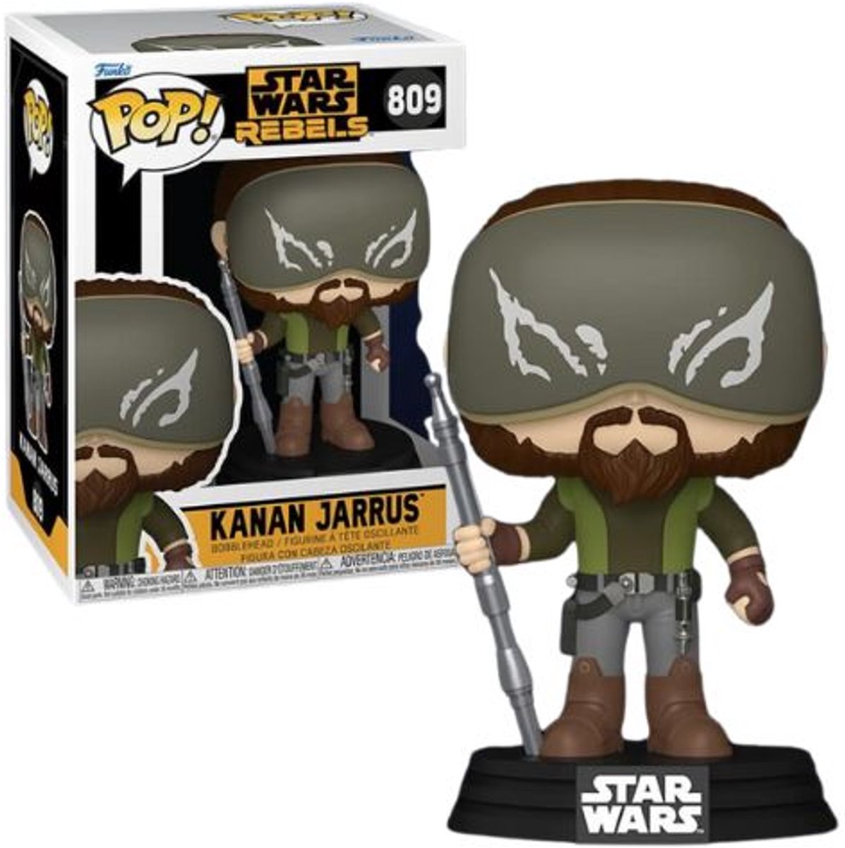 Funko-Pop! Star Wars: Rebellisch – Kanan Jarrus #809