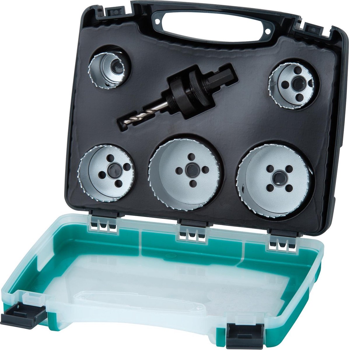 Wolfcraft - Bim-Lochsägen-Set - ø 25–83 mm - 6-teilig - 5422000