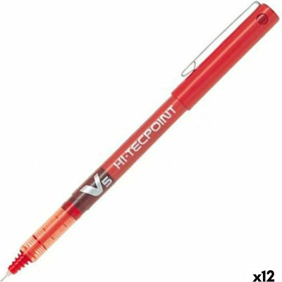 Pilotenroller V-5 rot 0,3 mm Nadel 12 Stück