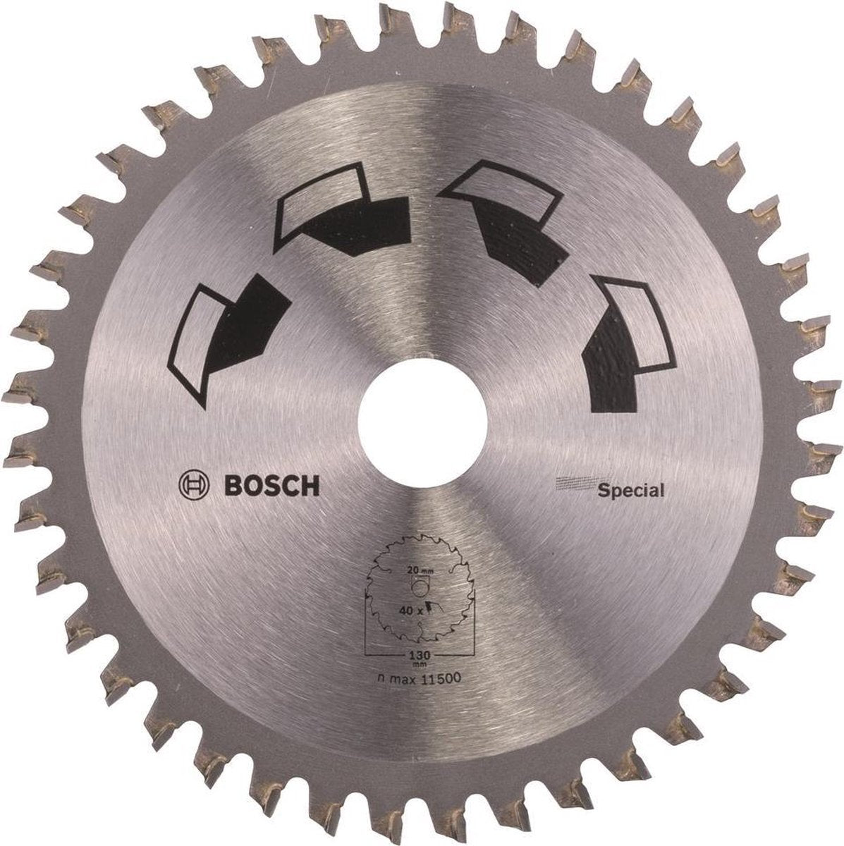 Bosch Spezial-Kreissägeblatt - 130 x 20 x 2,2 mm - 40 Zähne