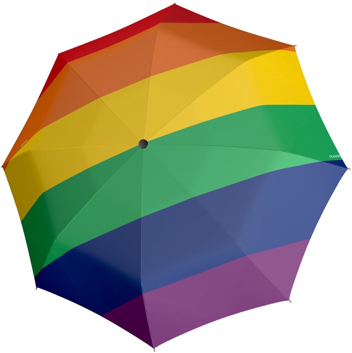 Doppler Regenschirm modern.art Magic Mini Pride Regenbogen mehrfarbig