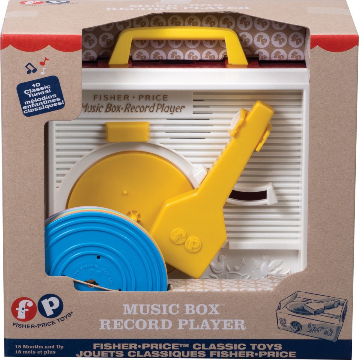 Klassischer Plattenspieler von Fisher Price