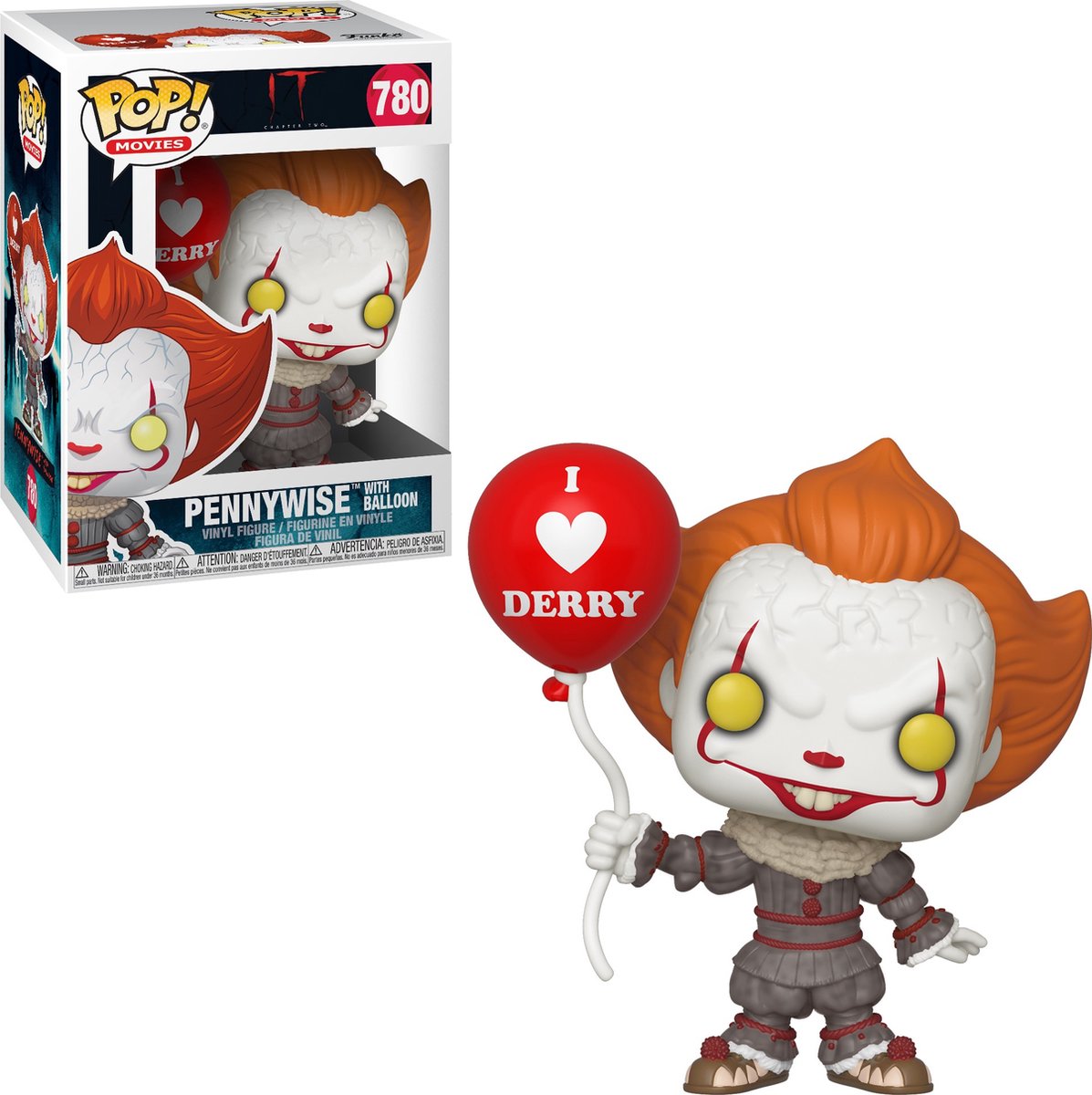 Funko-Pop-Filme: Kapitel 2 – Pennywise mit Ballon – Pop #780