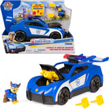 Paw Patrol – Suche, Rettung – Verfolgungsjagd mit Polizeiauto – mit Figur, Licht, Ton und 2 Projektilen – Spielzeugfahrzeuge - afbeelding 1