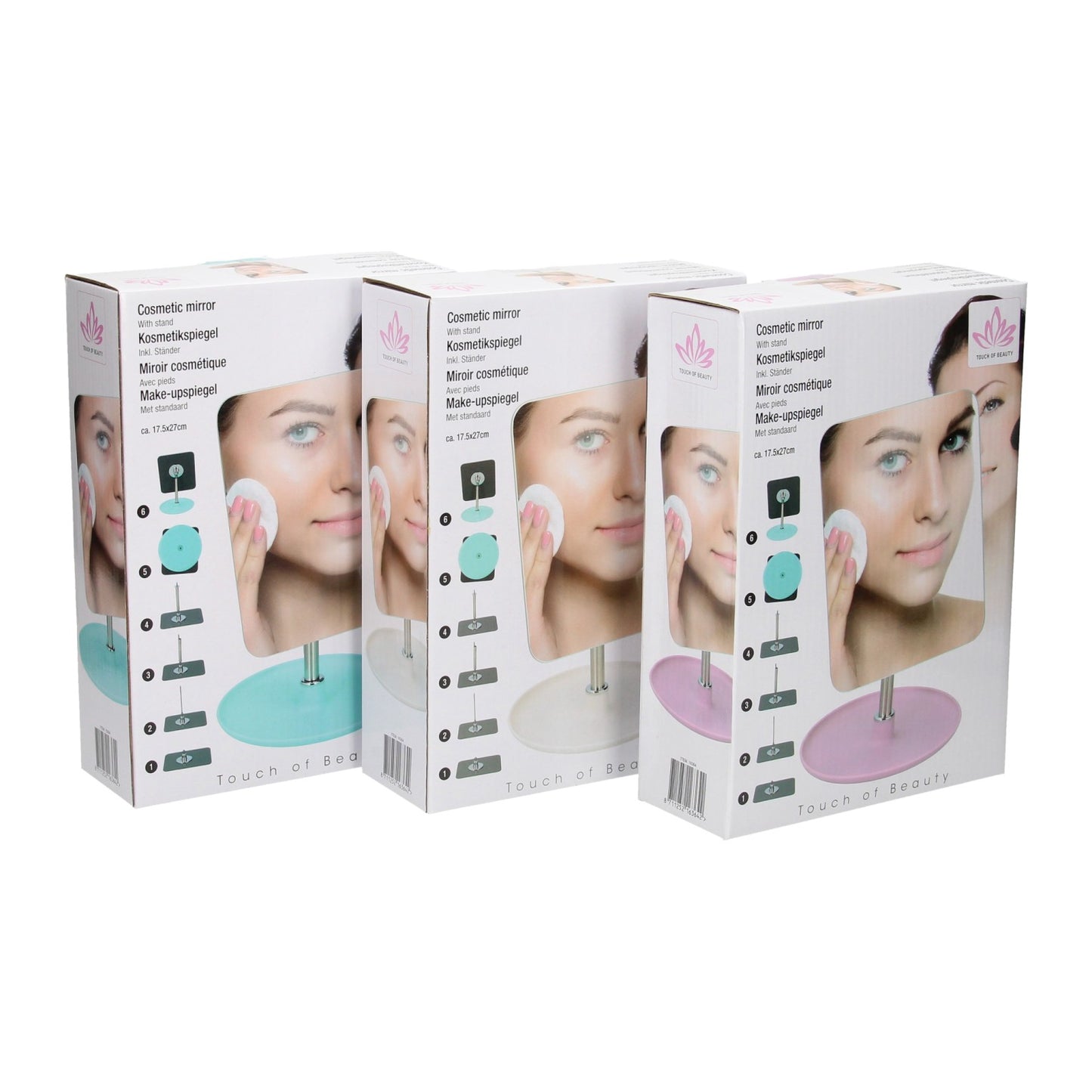 Make-up-Spiegel mit Standard
