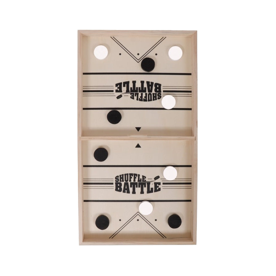 Holzkampfspiel mischen