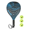 Adrenix Padel -Setschläger mit 3 Kugeln - Blau
