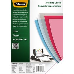 Einbanddeckel Fellowes 5384601 PET transparent