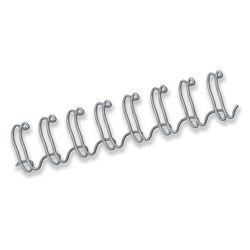 Drahtbinderücken Fellowes 54453 Kamm silber