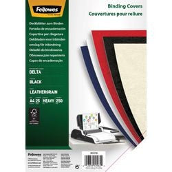 Einband Fellowes 5373802 Papier schwarz